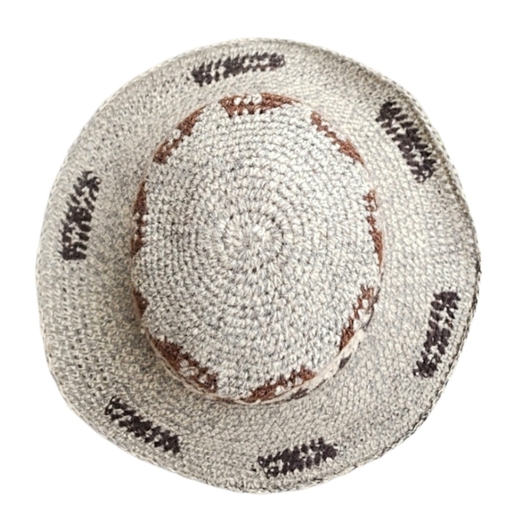 Vintage Hand Woven Peruvian Alpaca Wool Hippie Hat - Picture 8 of 16